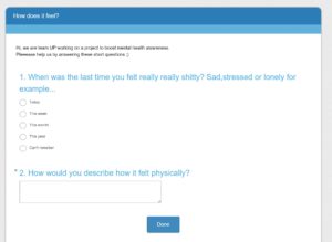 Survey Questions Screencap